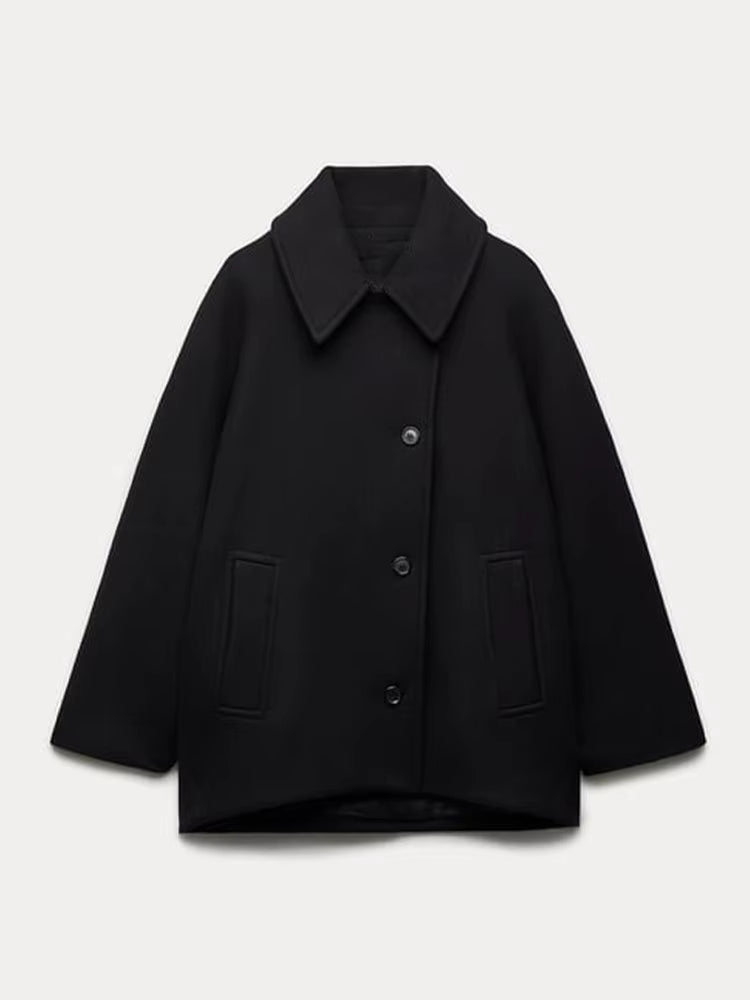Lisa - Oversized Wollmantel