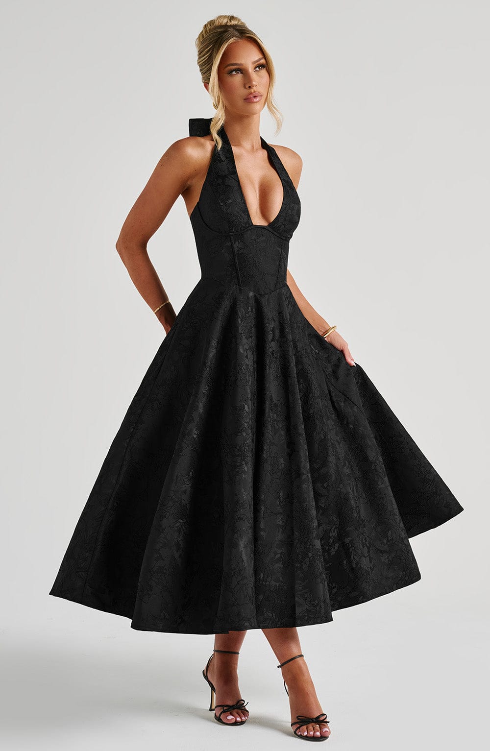 Sara | Midi Kleid