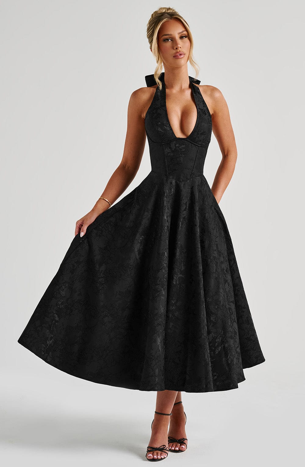 Sara | Midi Kleid