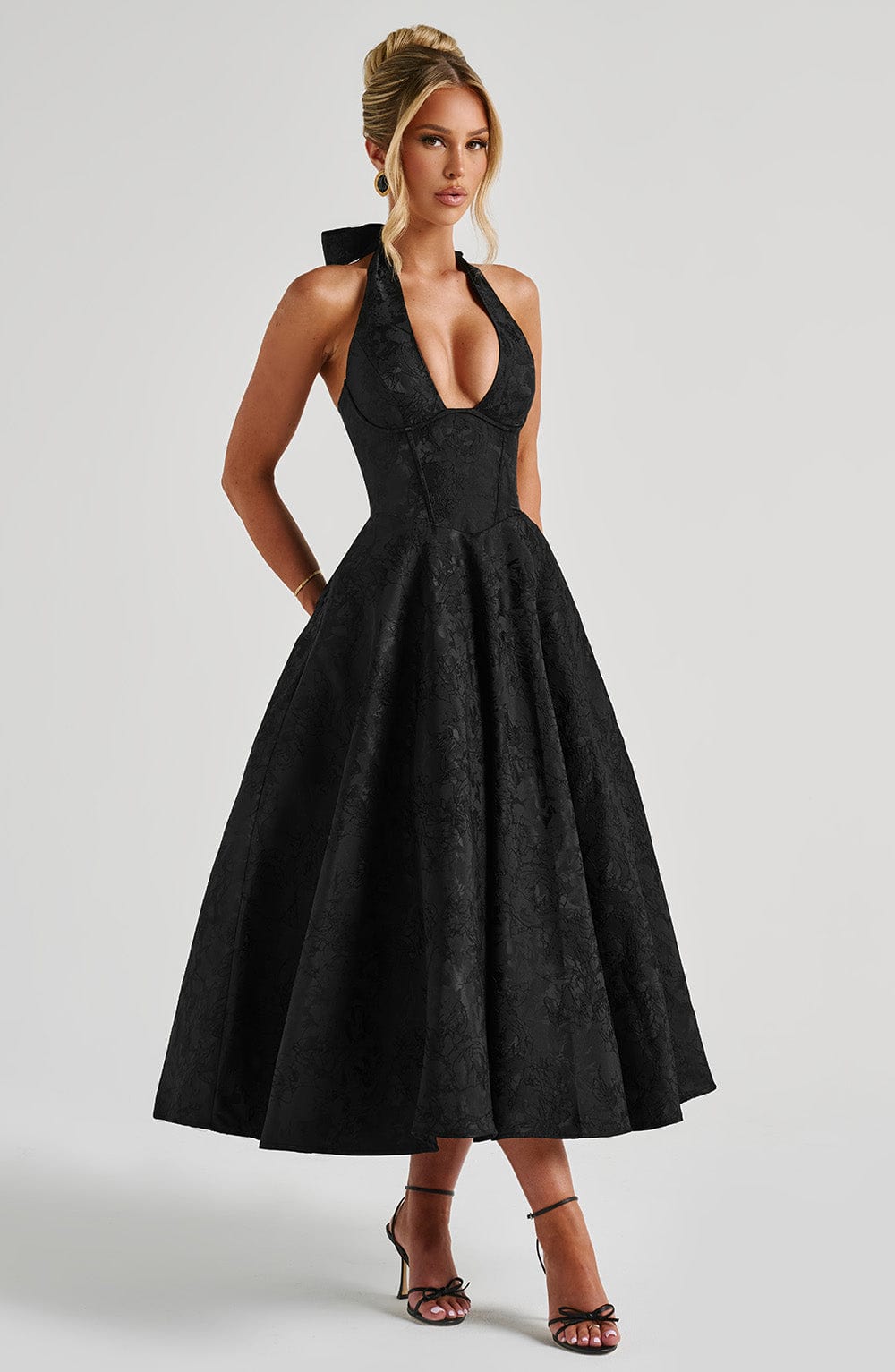 Sara | Midi Kleid
