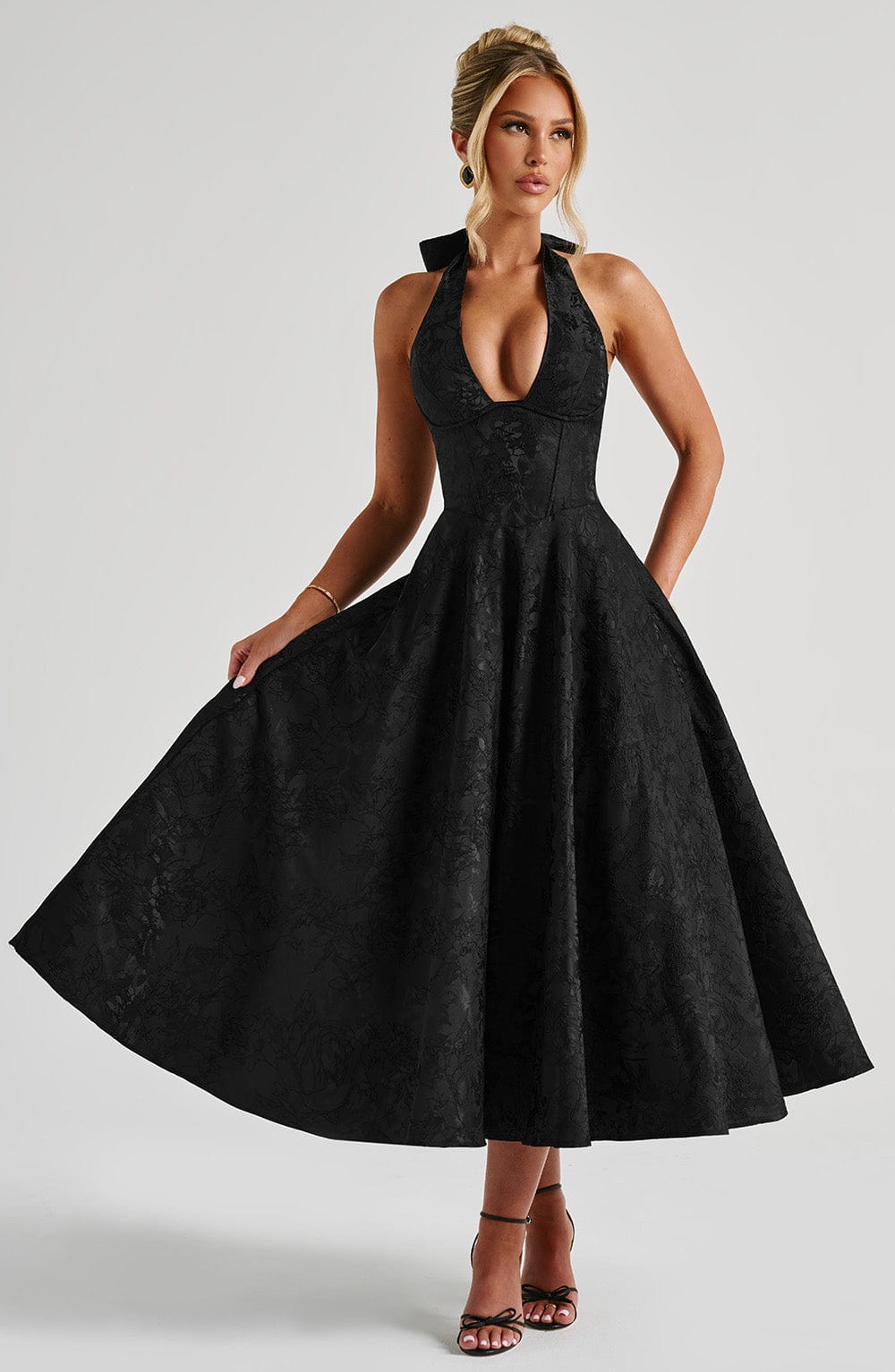 Sara | Midi Kleid
