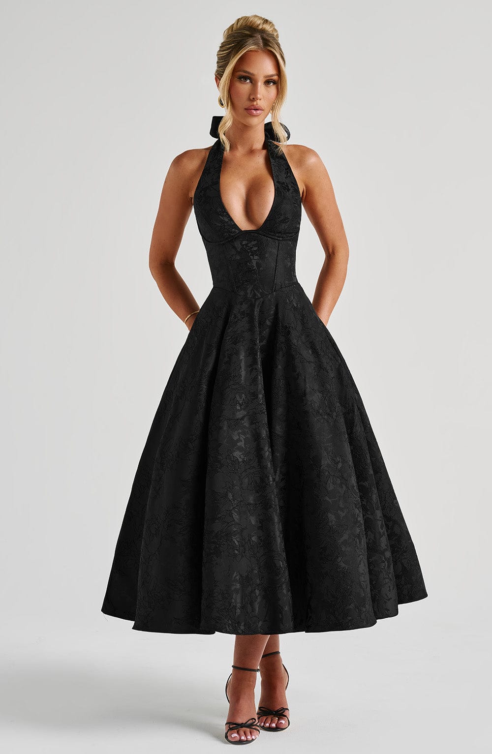 Sara | Midi Kleid
