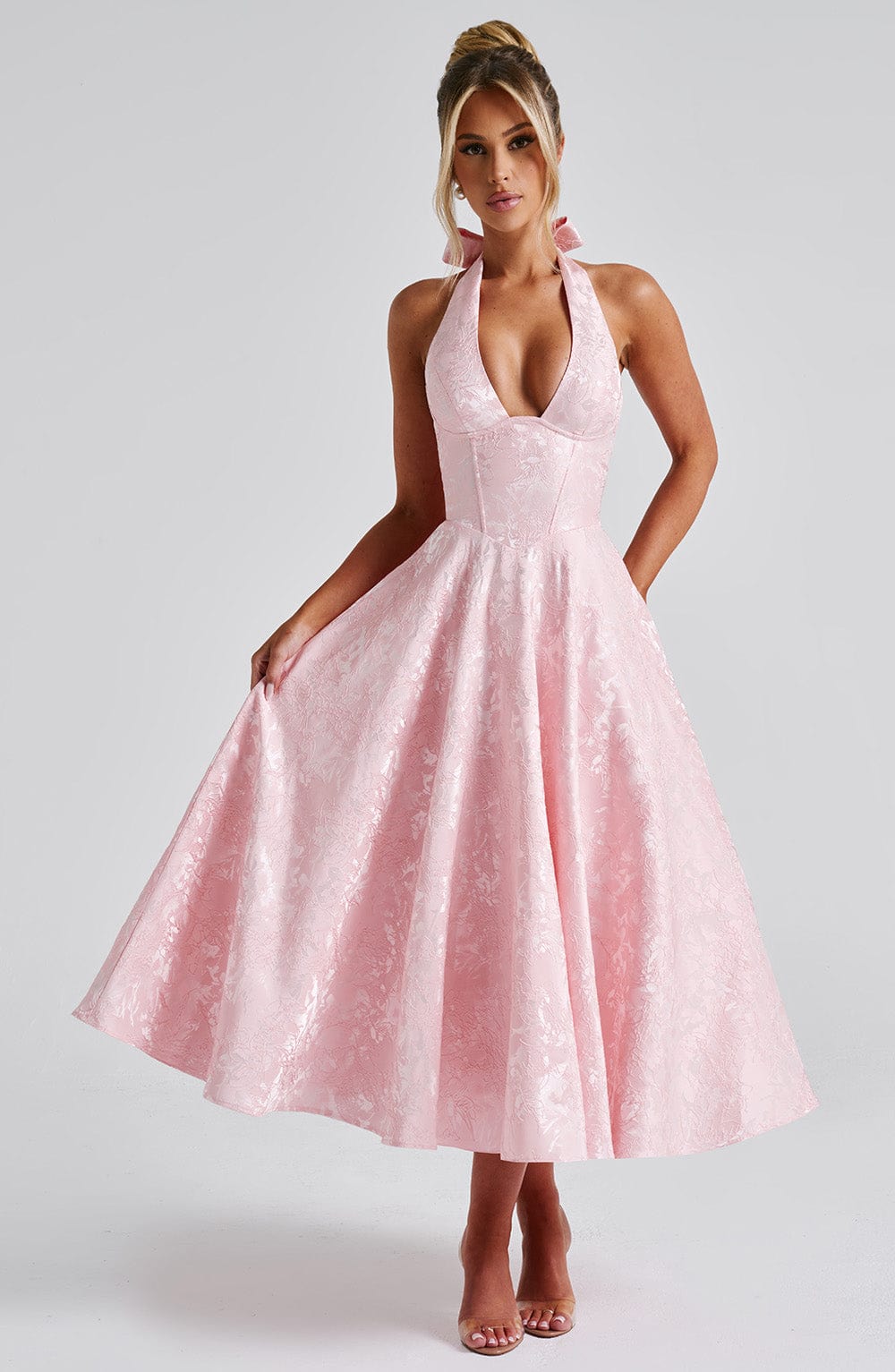 Sara | Midi Kleid