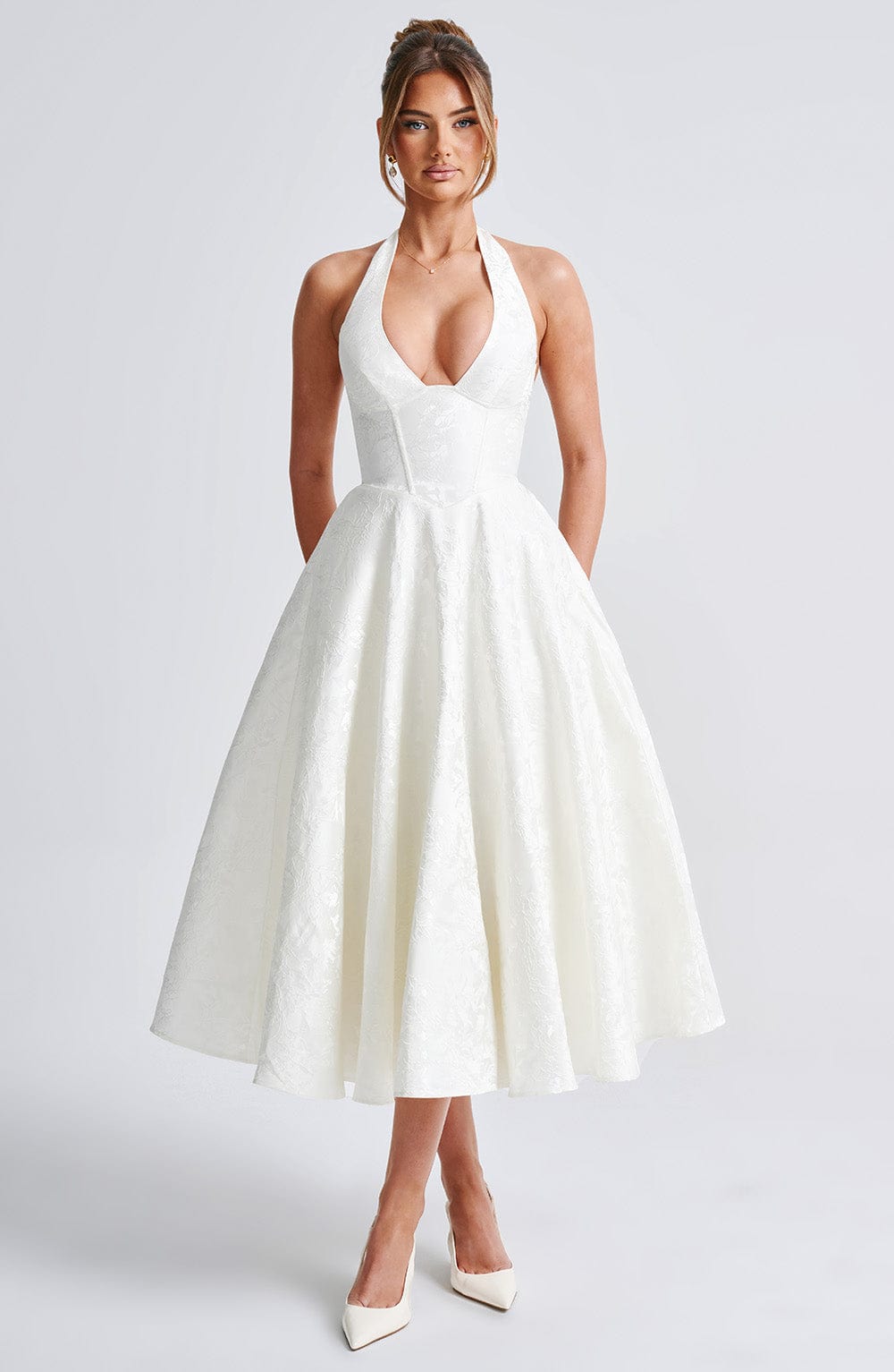 Sara | Midi Kleid