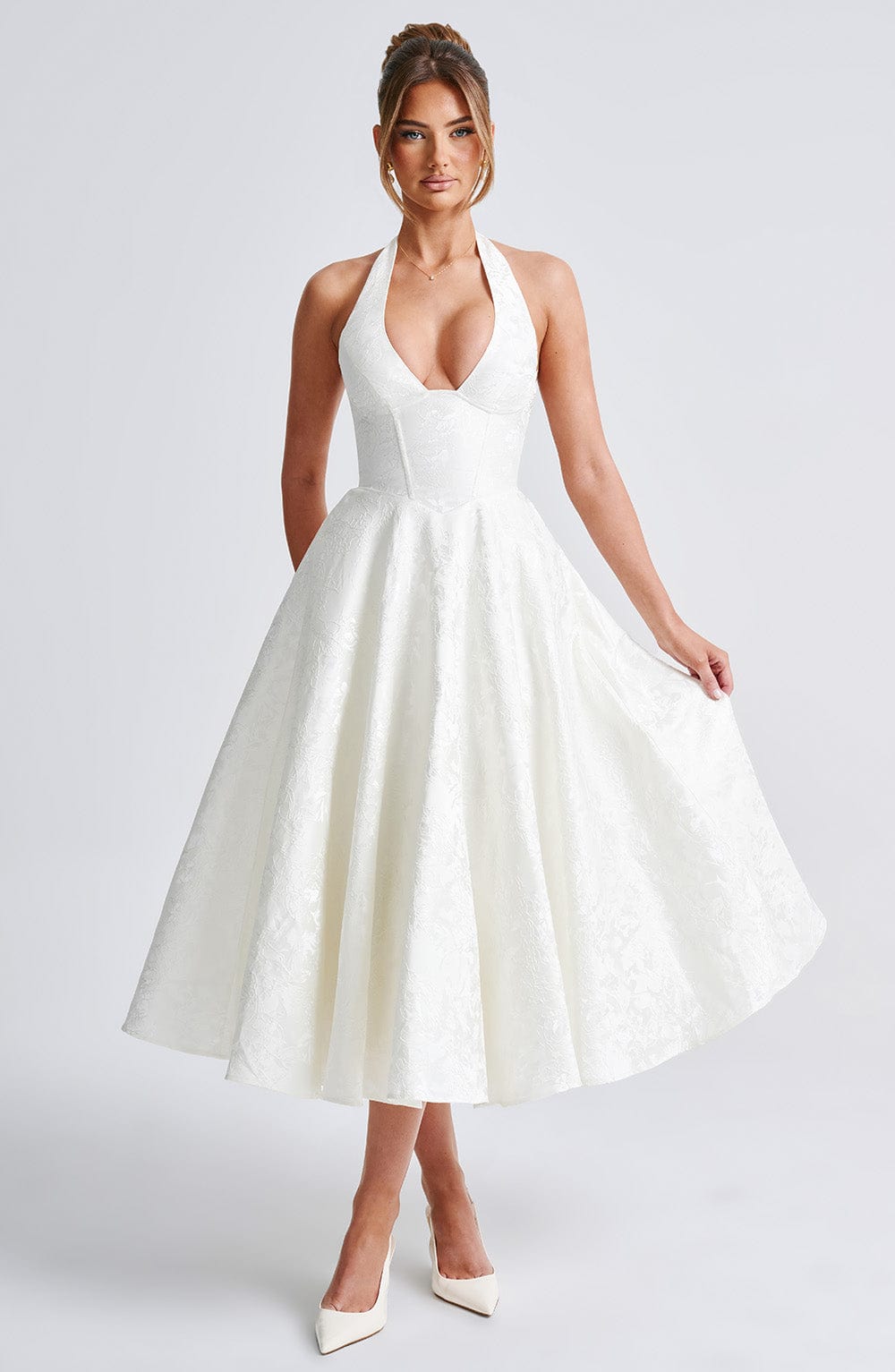 Sara | Midi Kleid