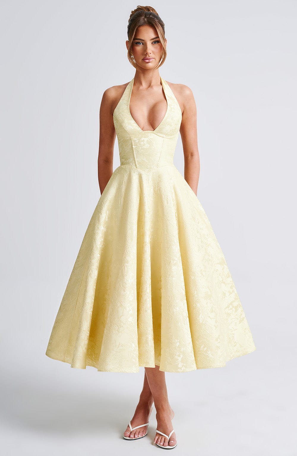 Sara | Midi Kleid