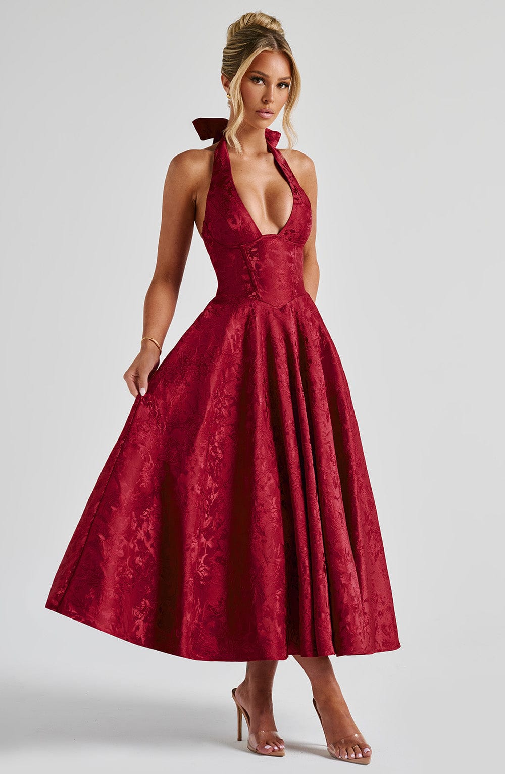 Sara | Midi Kleid