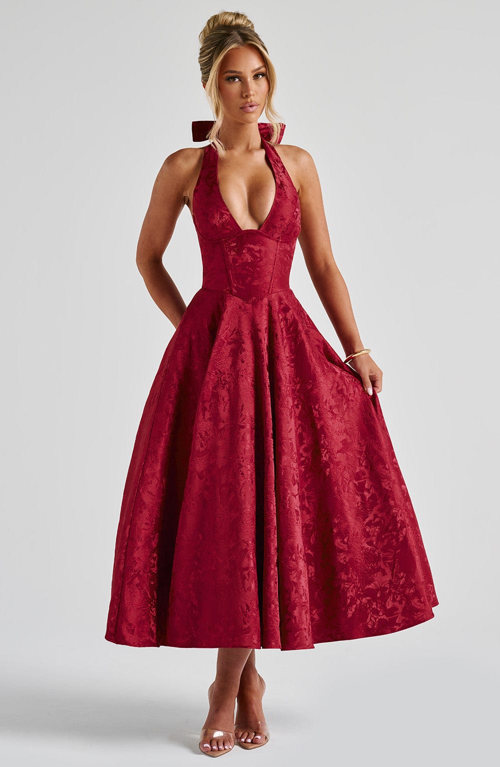 Sara | Midi Kleid