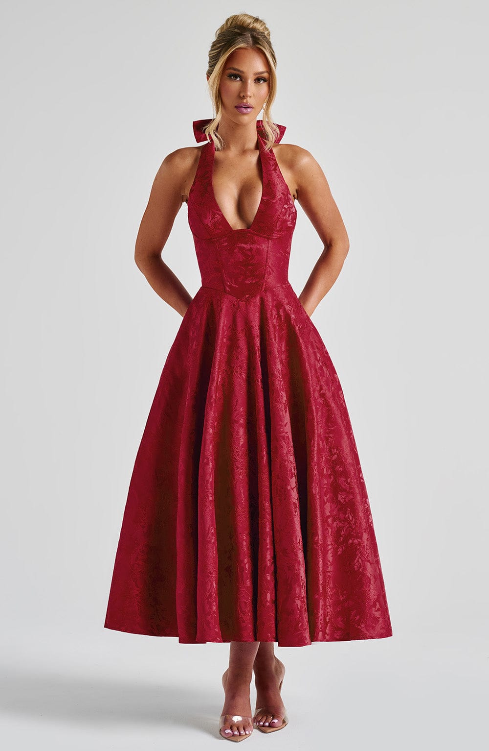 Sara | Midi Kleid