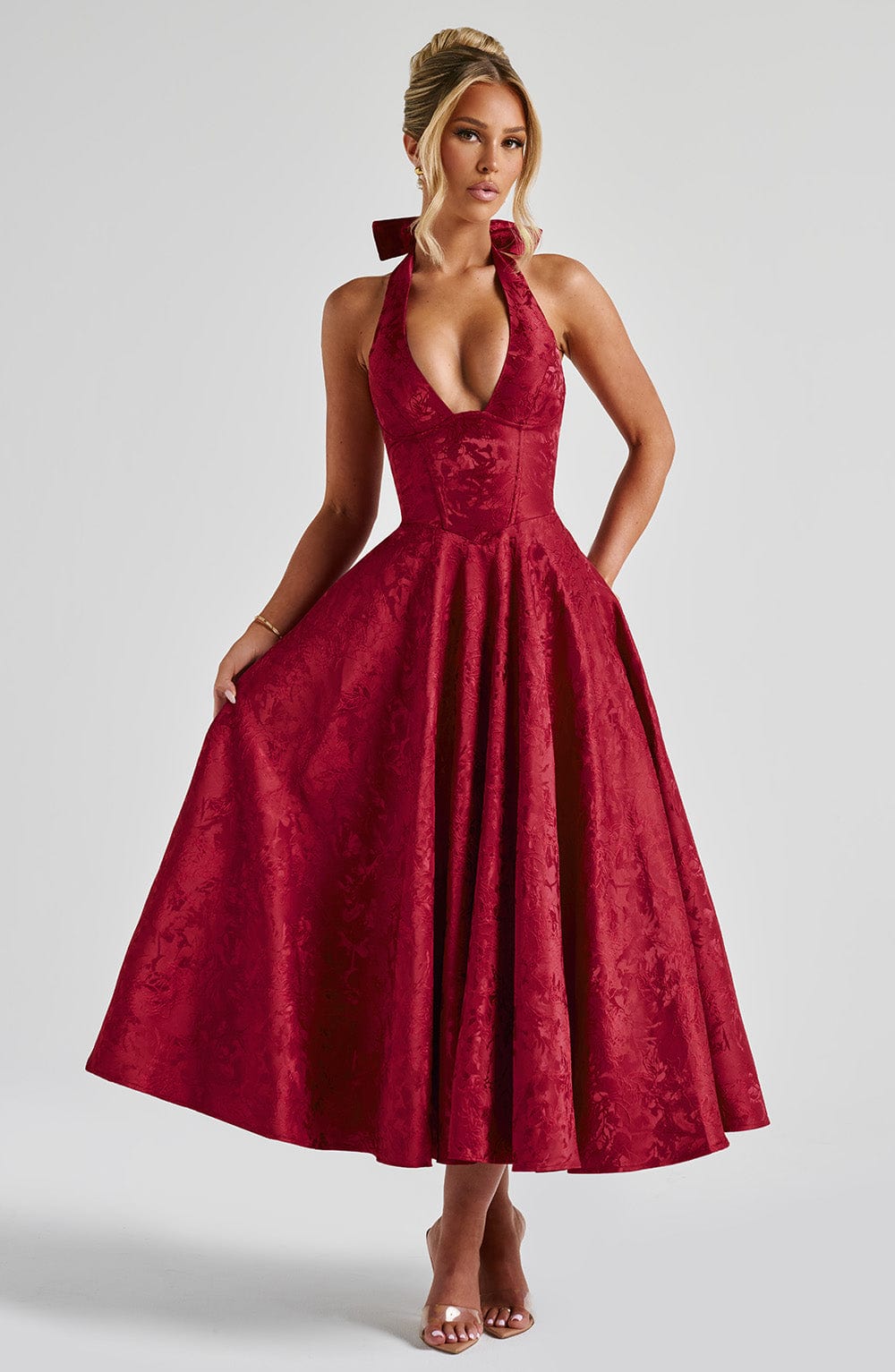 Sara | Midi Kleid