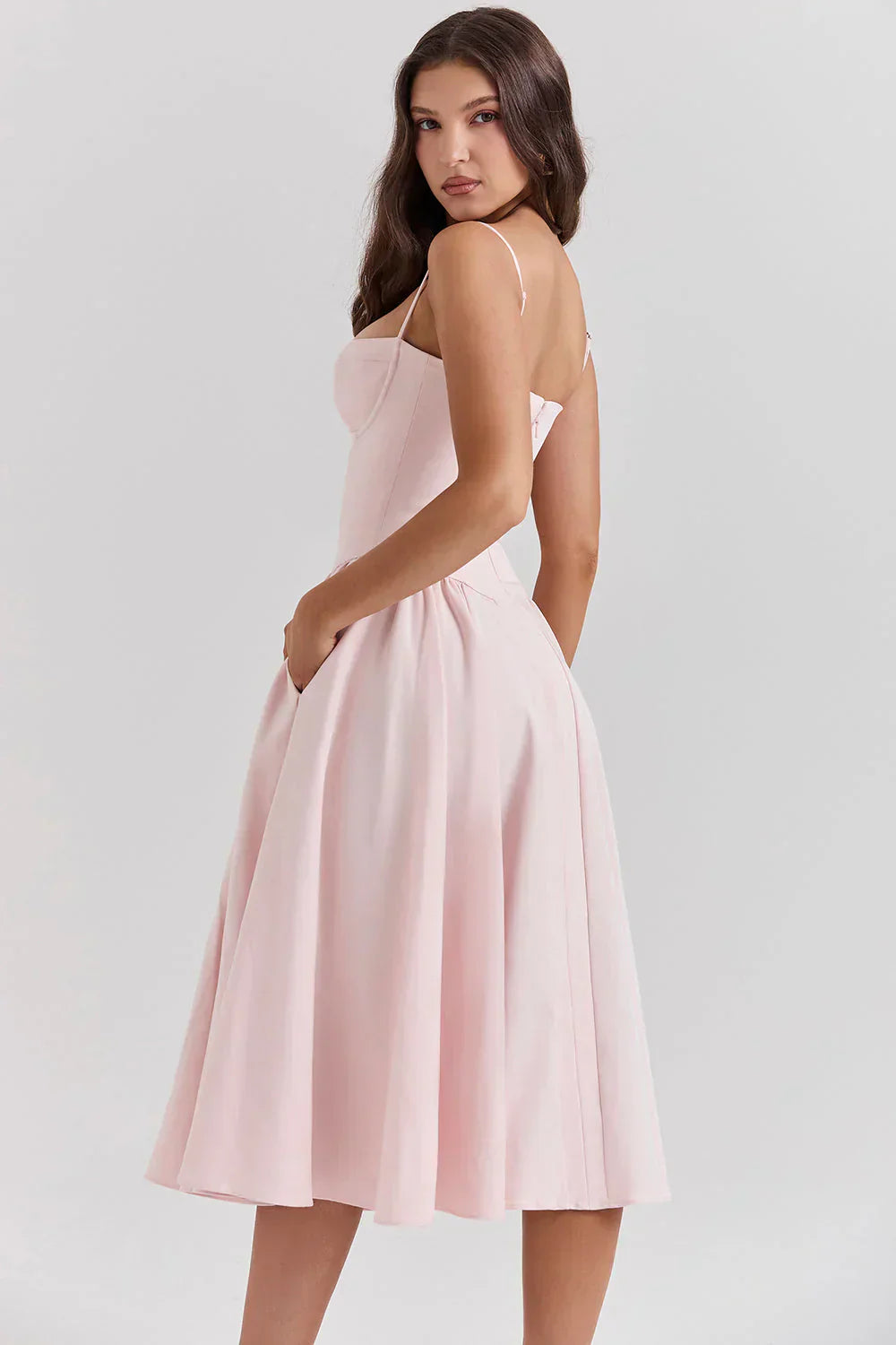 Sabine | Midi Kleid
