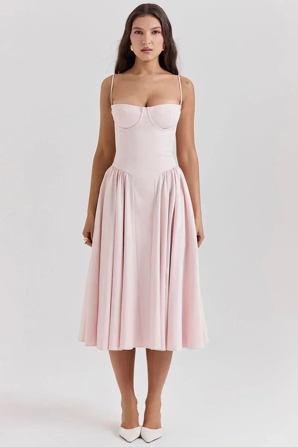 Sabine | Midi Kleid