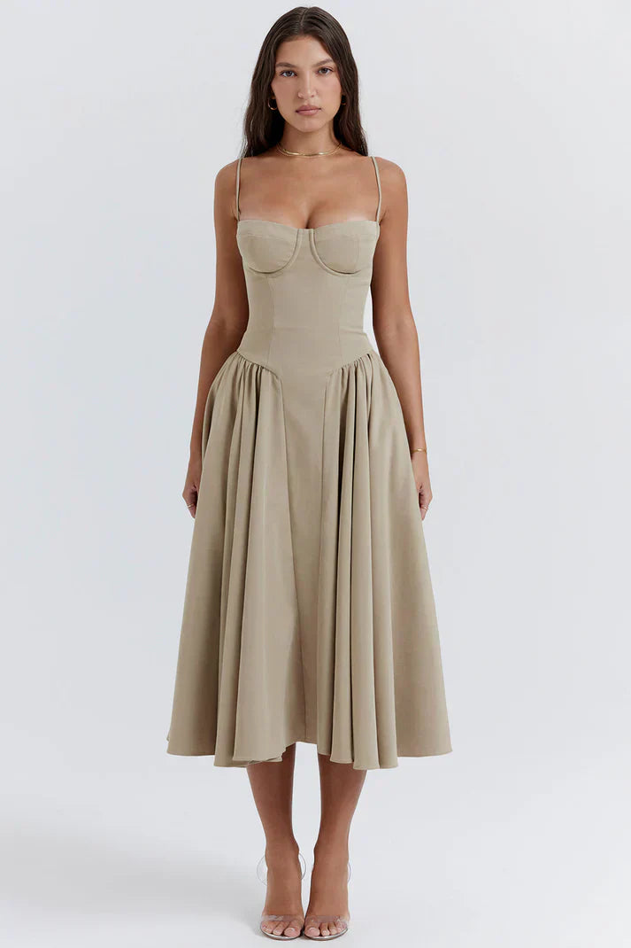 Sabine | Midi Kleid