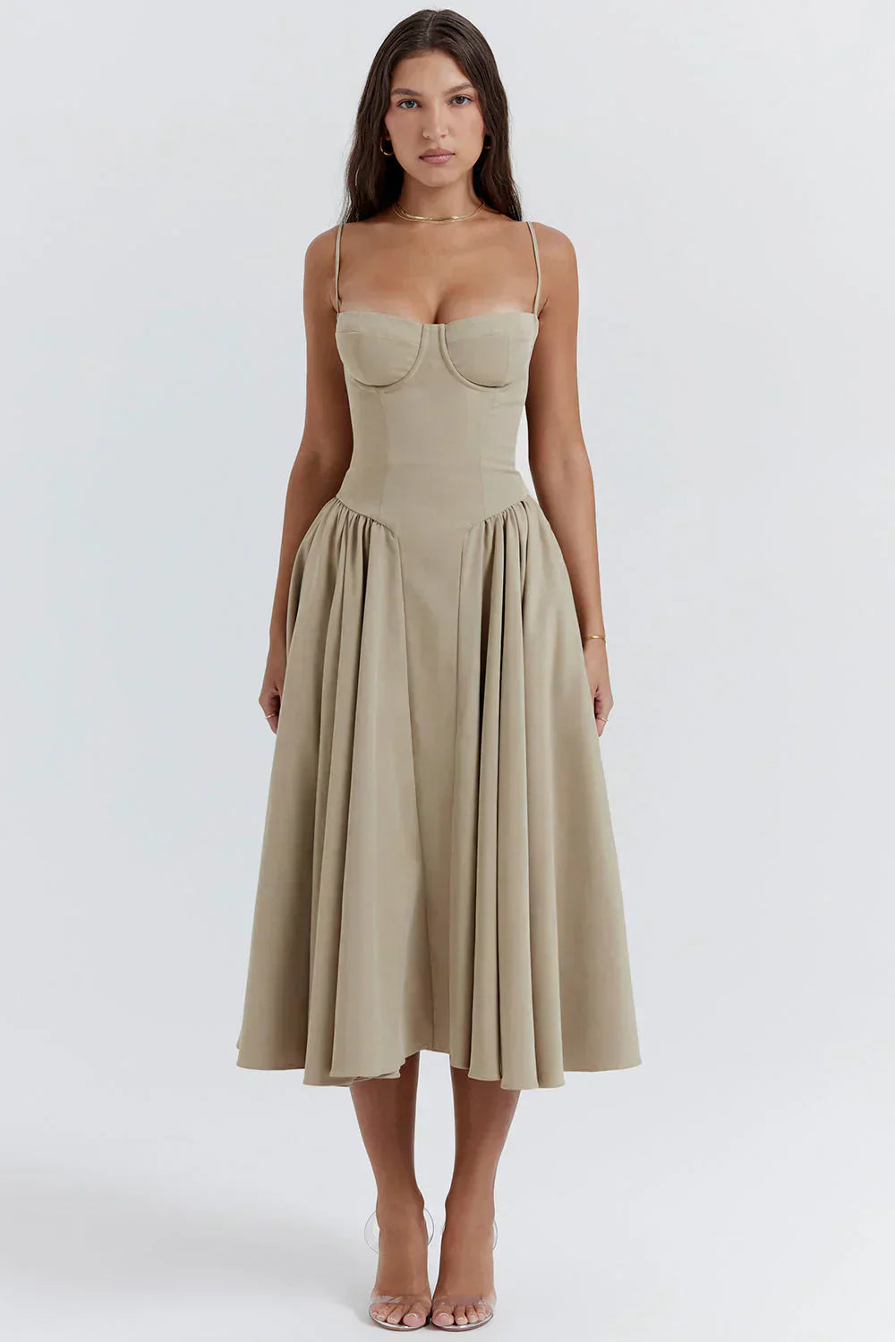 Sabine | Midi Kleid