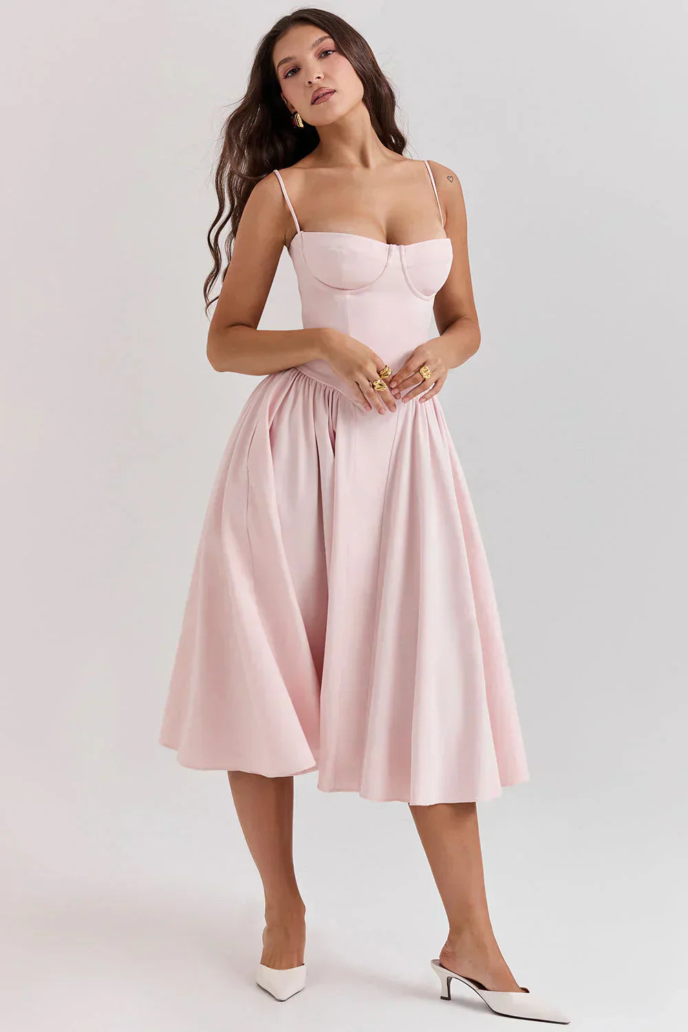 Sabine | Midi Kleid