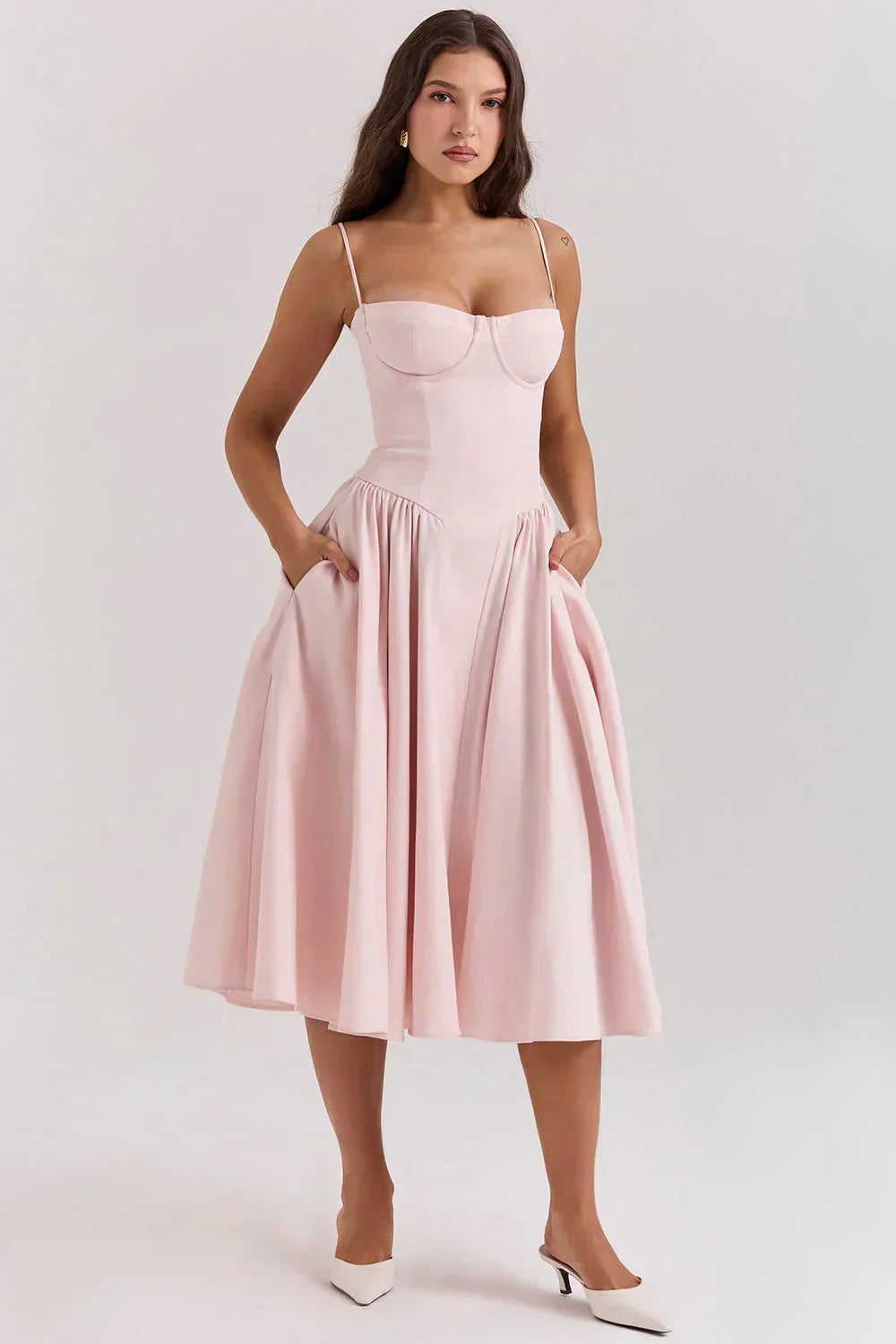 Sabine | Midi Kleid