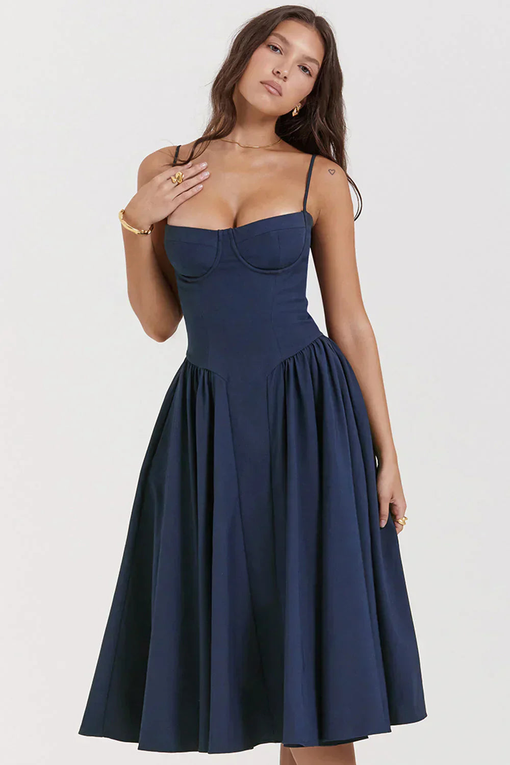 Sabine | Midi Kleid