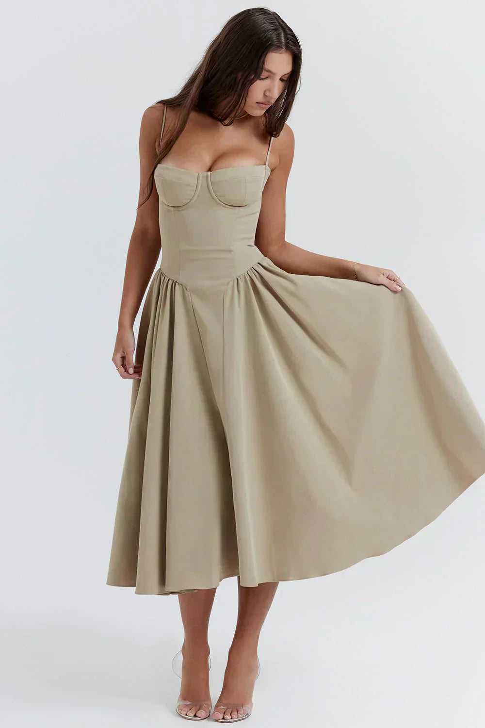 Sabine | Midi Kleid