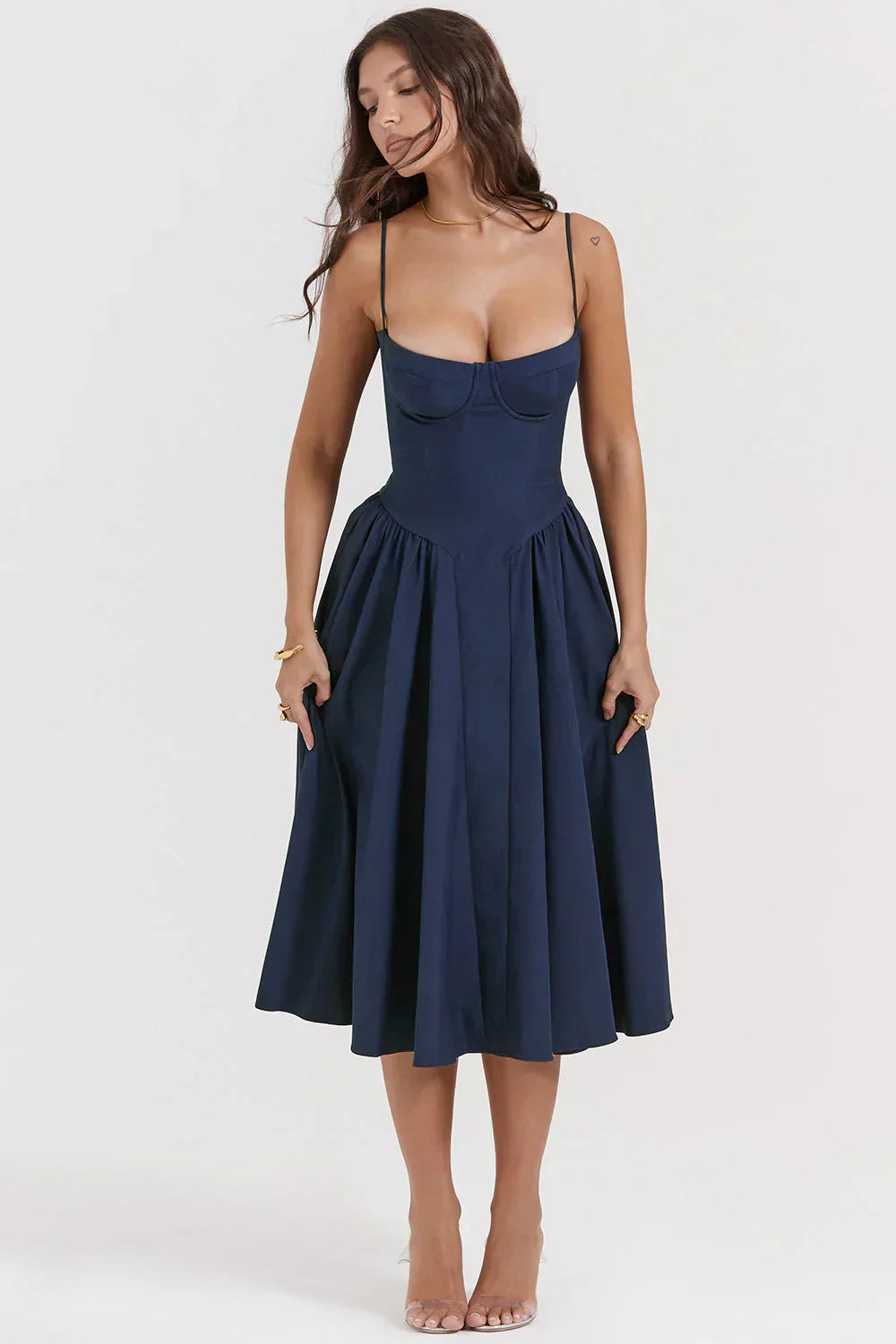 Sabine | Midi Kleid