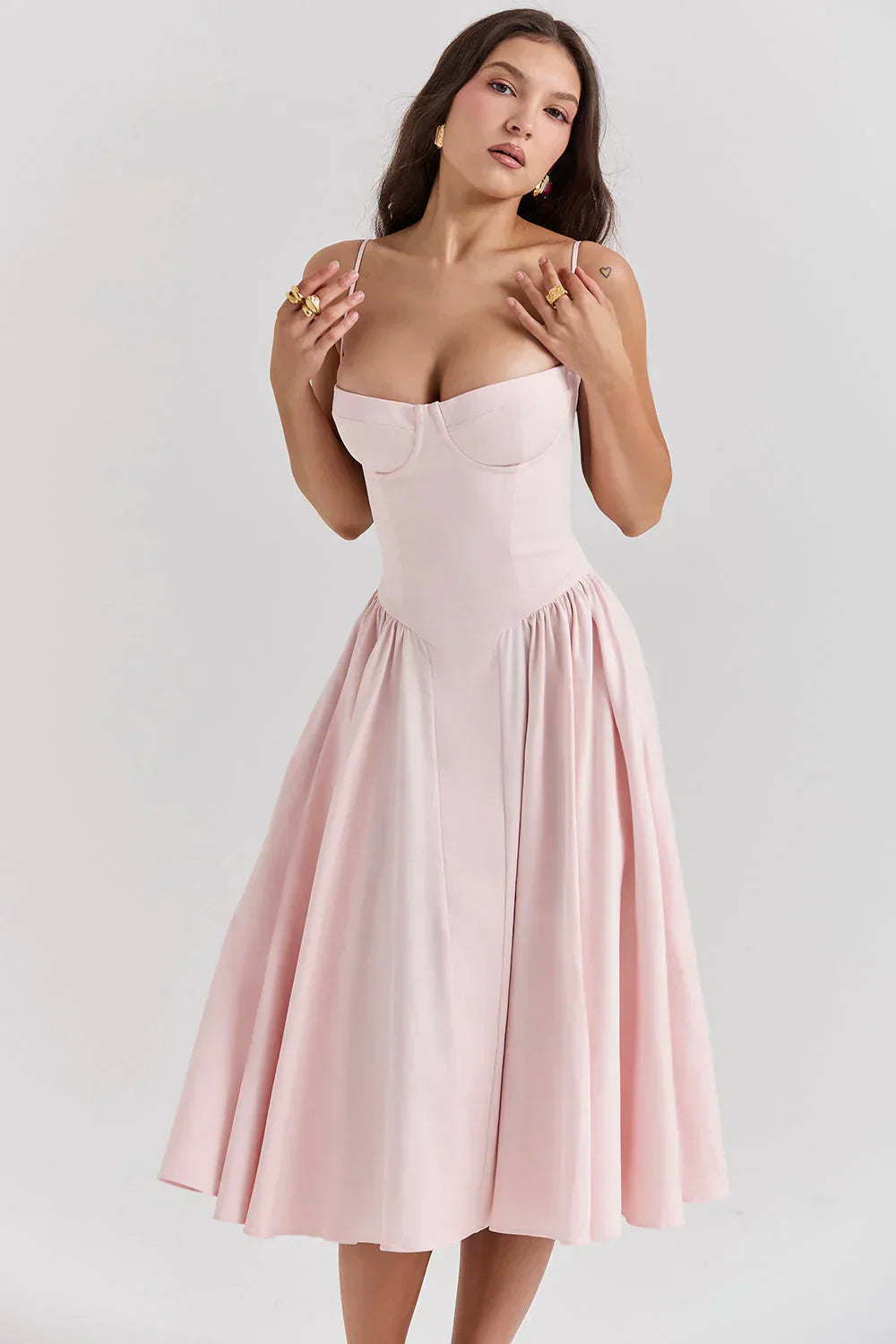 Sabine | Midi Kleid