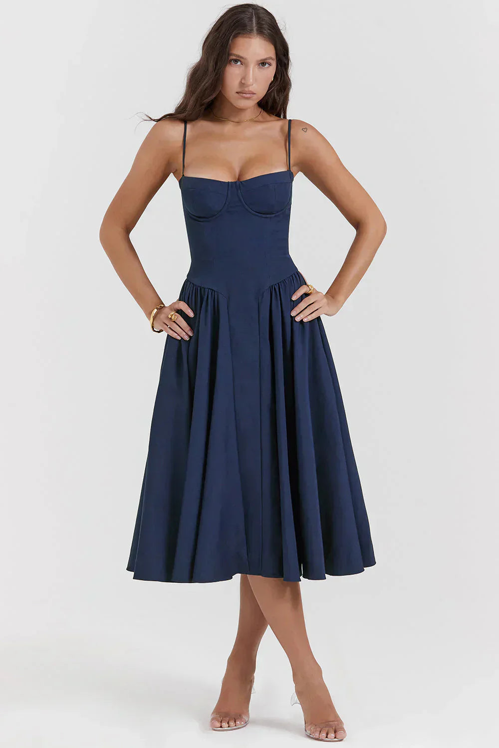 Sabine | Midi Kleid