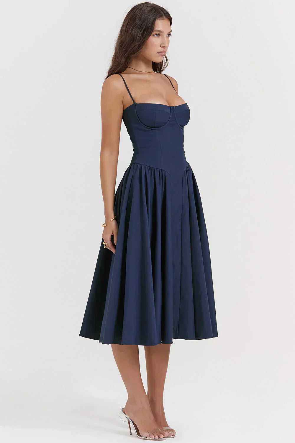 Sabine | Midi Kleid