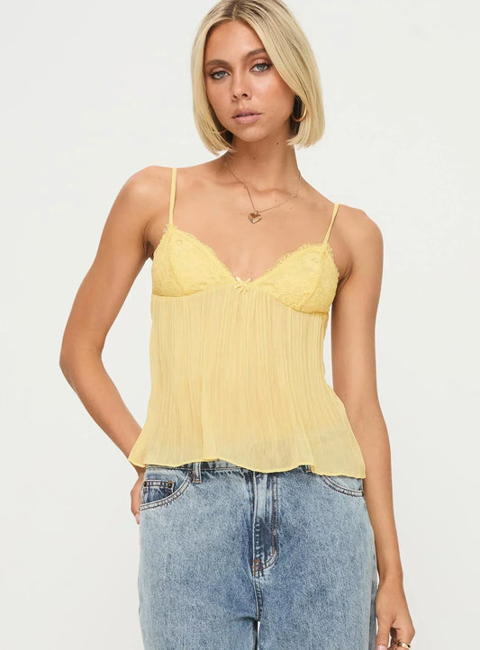 Mira | Pleat Top