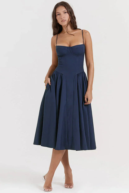 Sabine | Midi Kleid