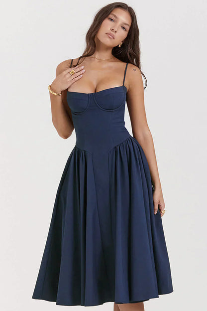 Sabine | Midi Kleid