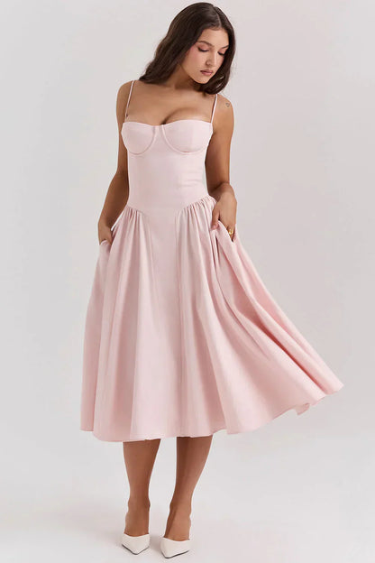 Sabine | Midi Kleid