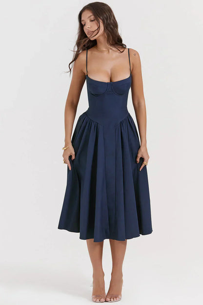 Sabine | Midi Kleid